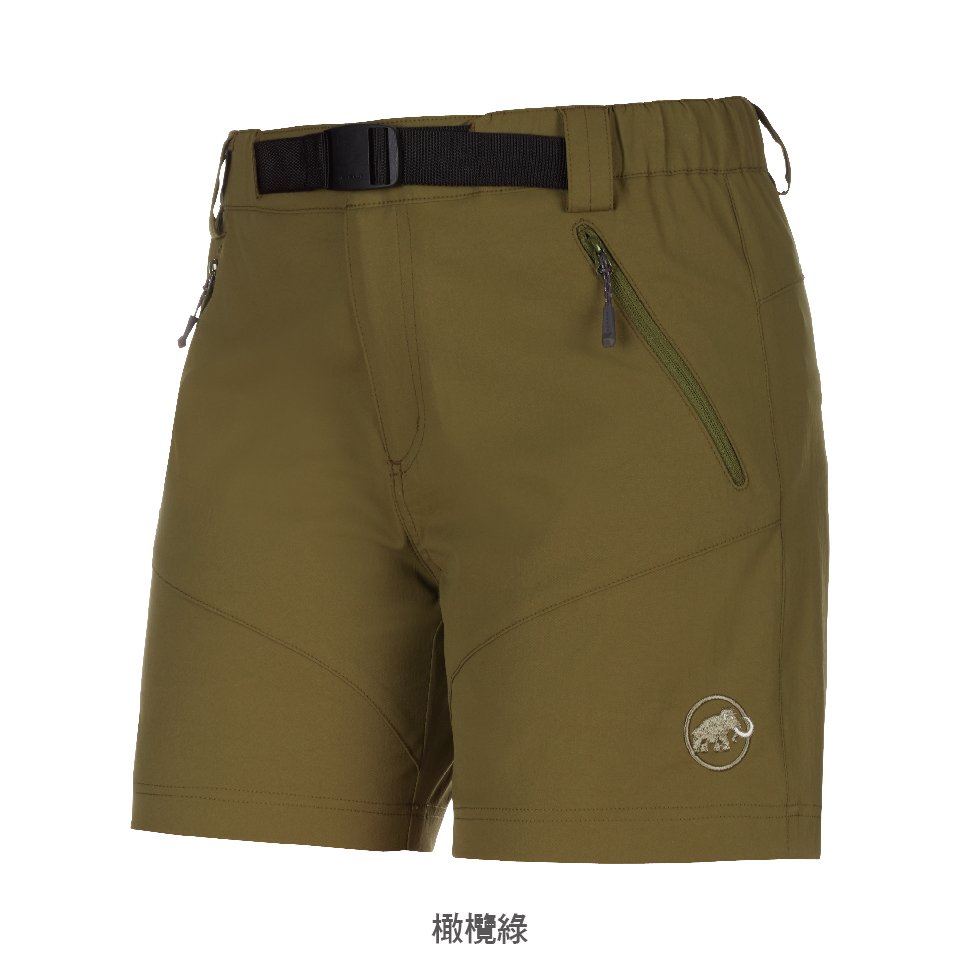 Mammut 長毛象 Trekkers shorts 女款 機能快乾短褲 風暴灰 #1020-11860 (亞洲限定款)