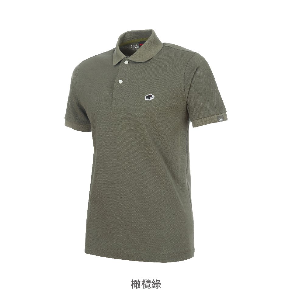 Mammut 長毛象 MATRIX Polo Shirt Men 輕量快乾Polo衫 黑色 男款 #1017-00400 (亞洲限定款)