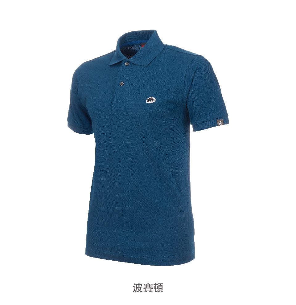 Mammut 長毛象 MATRIX Polo Shirt Men 輕量快乾Polo衫 花崗岩灰 男款 #1017-00400 (亞洲限定款)