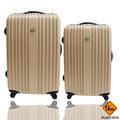 Gate9五線譜系列(28+24吋)ABS輕硬殼行李箱旅行箱兩件組(大+中)