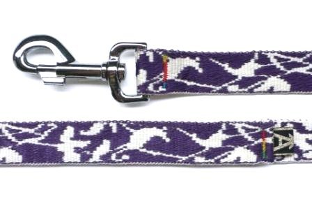 紫色牽繩