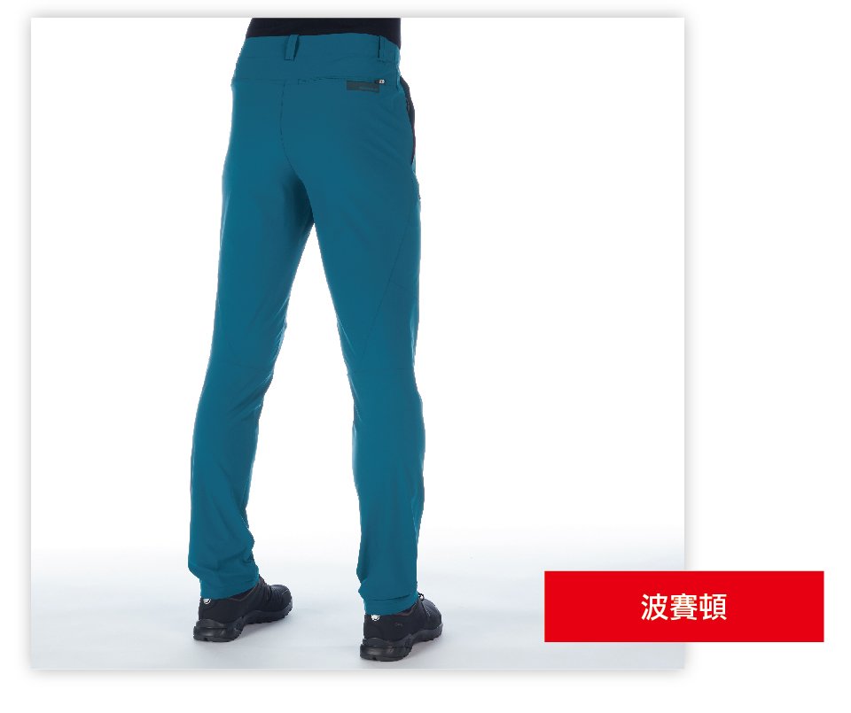 Mammut 長毛象 Runbold Pants Men 彈性耐磨機能長褲 黑色 男款 #1022-00480