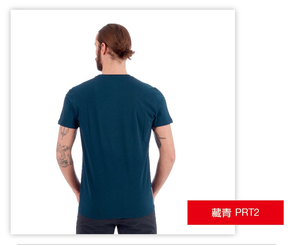 Mammut 長毛象 Logo T-Shirt Men 機能LOGO短袖 T-Shirt 男款 橄欖綠 #1017-07292