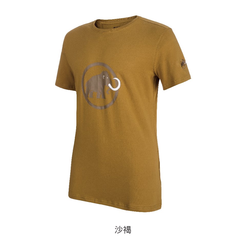 Mammut 長毛象 LOGO T-Shirt Men 短袖Logo T恤 沙褐 男款 #1041-07291