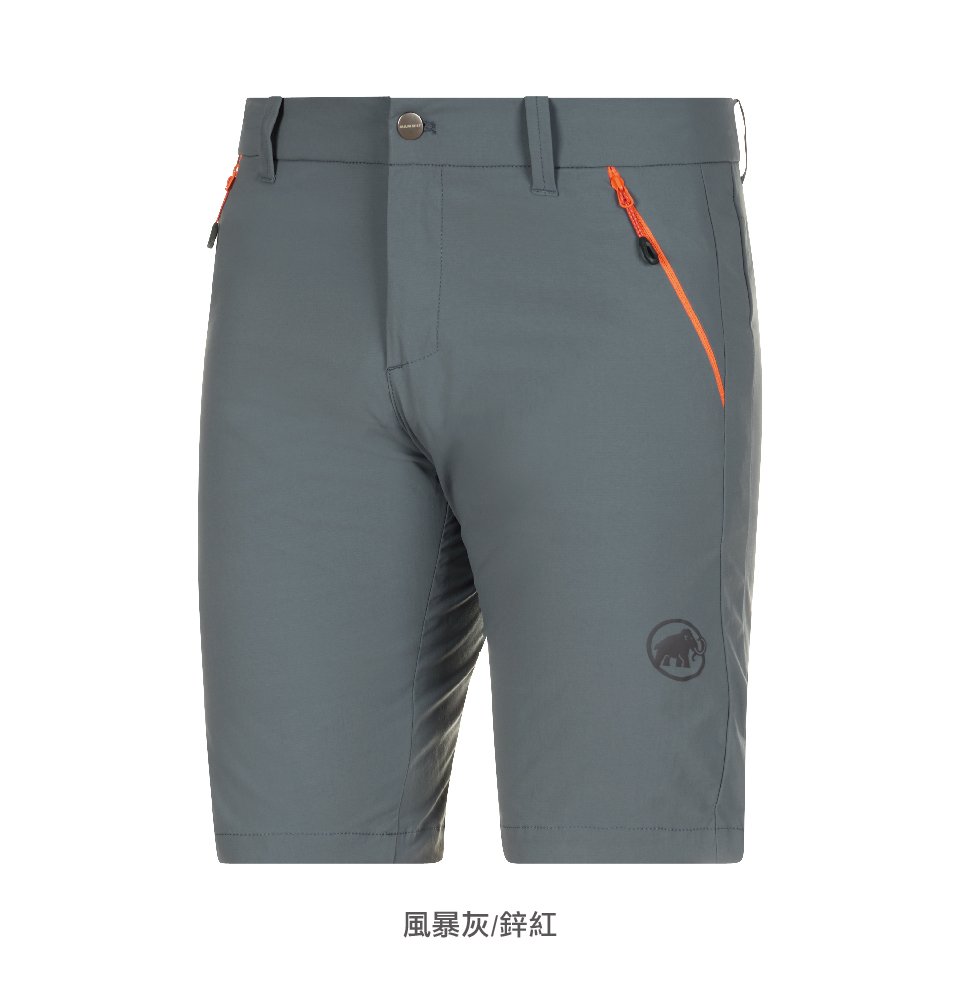 Mammut 長毛象 Hiking Shorts Men 經典健行短褲 黑色 男款 #1023-00120