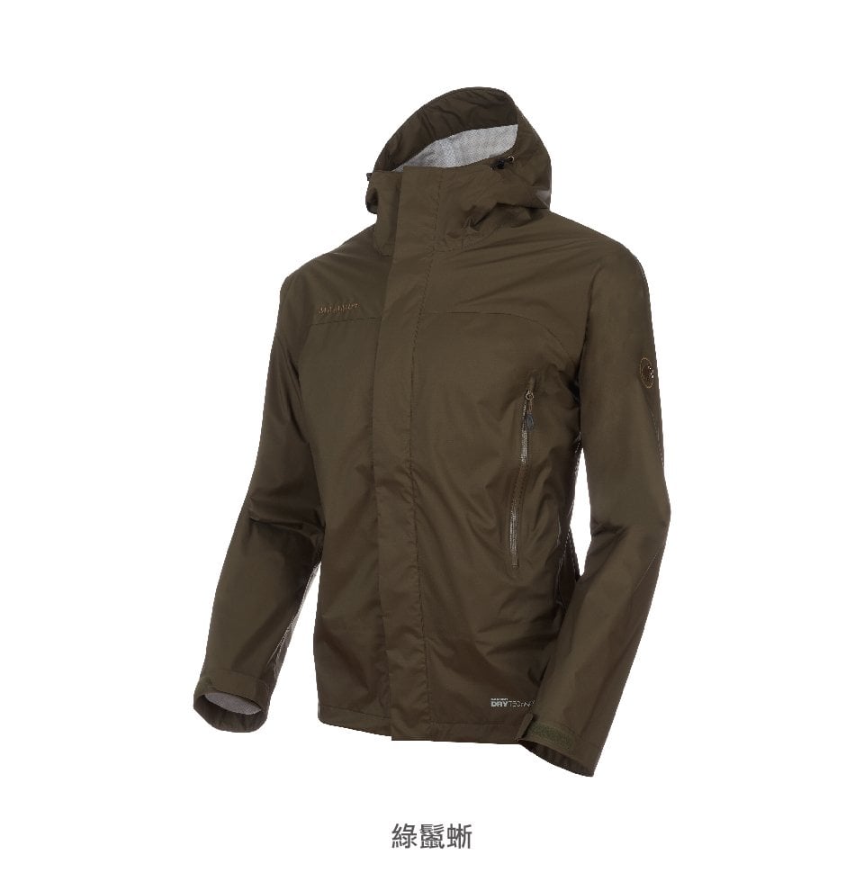 Mammut 長毛象 MICROLAYER Jacket AF Men 防風防水連帽外套 黑色 男款 #1010-25332