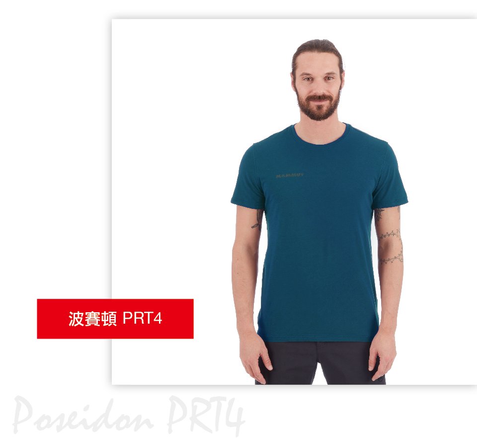 Mammut 長毛象 Logo T-Shirt Men 機能LOGO短袖 T-Shirt 男款 橄欖綠 #1017-07292