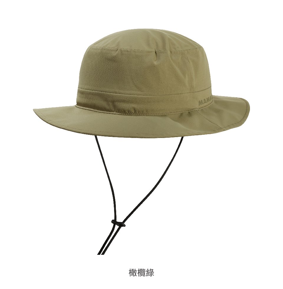 Mammut 長毛象 Machu Hat 防水快乾漁夫帽 幻影黑 #1191-02914