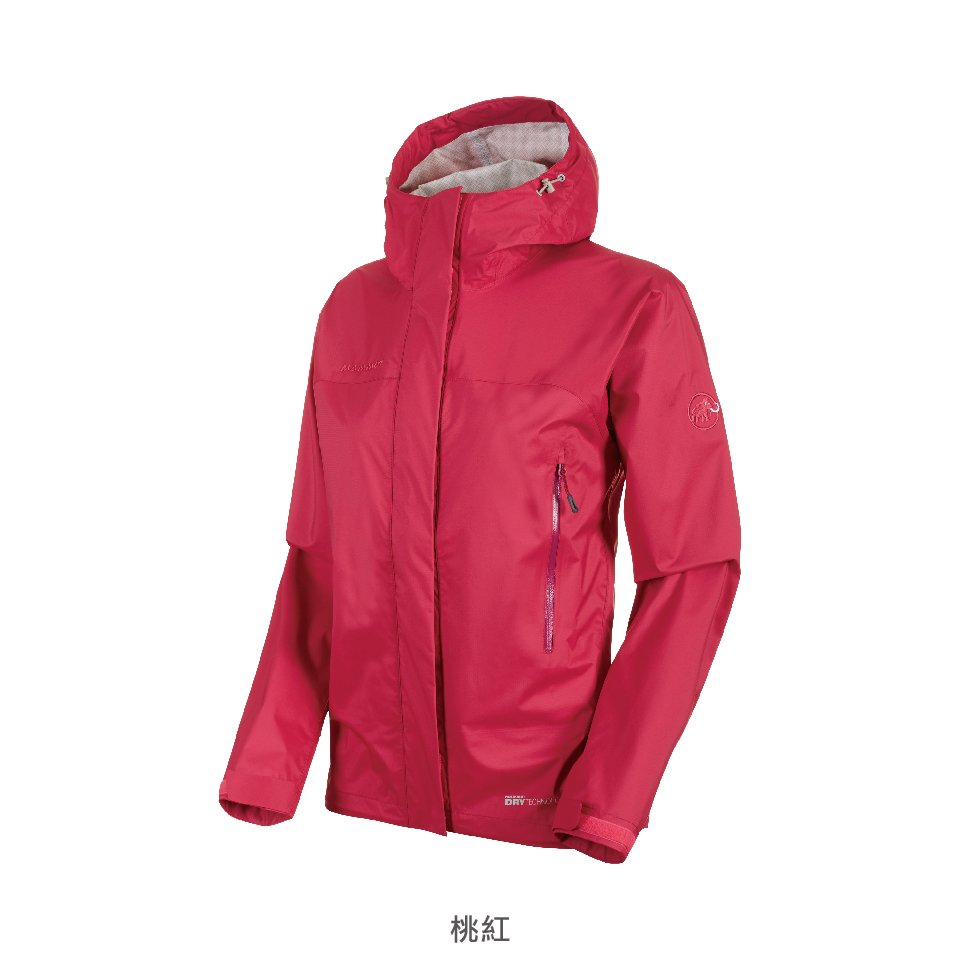 Mammut 長毛象 MICROLAYER Jacket AF 防風防水連帽外套 藏青 女款 #1010-25352