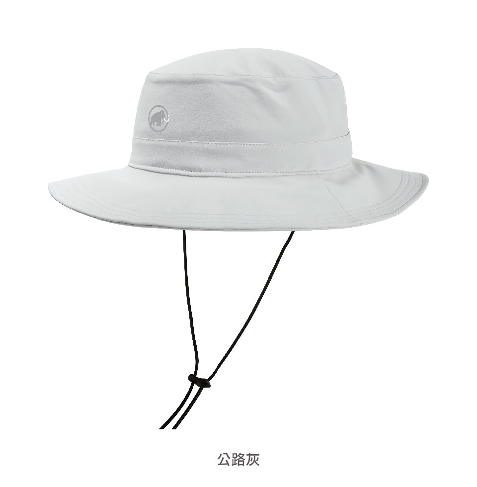 Mammut 長毛象 Runbold Hat 輕量透氣漁夫帽 公路灰 #1191-04612