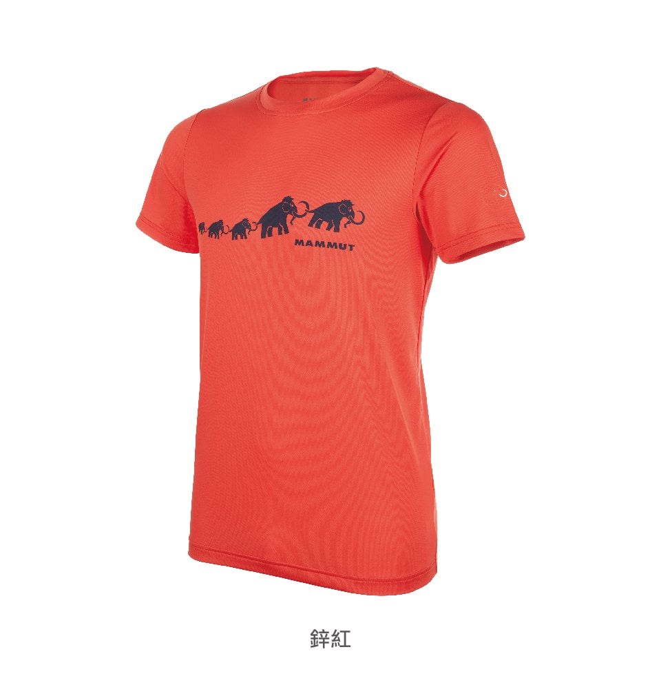 Mammut 長毛象 QD AEGILITY T-Shirt AF Men 彈性排汗透氣短袖 男款 黑/白 #1017-10062