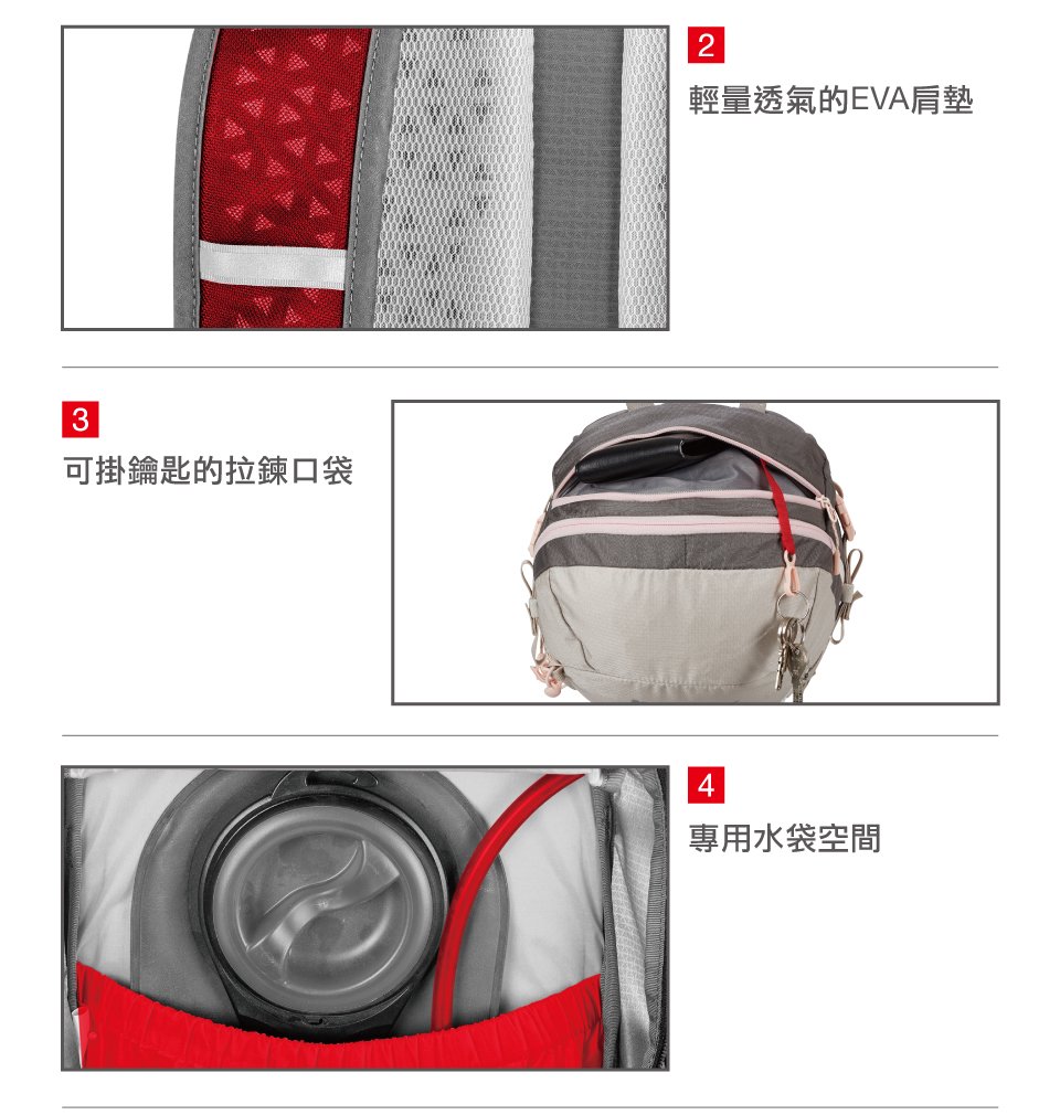 Mammut 長毛象 Lithium Speed 20L 運動休閒背包 亞麻/鋼鐵灰 #2530-03171