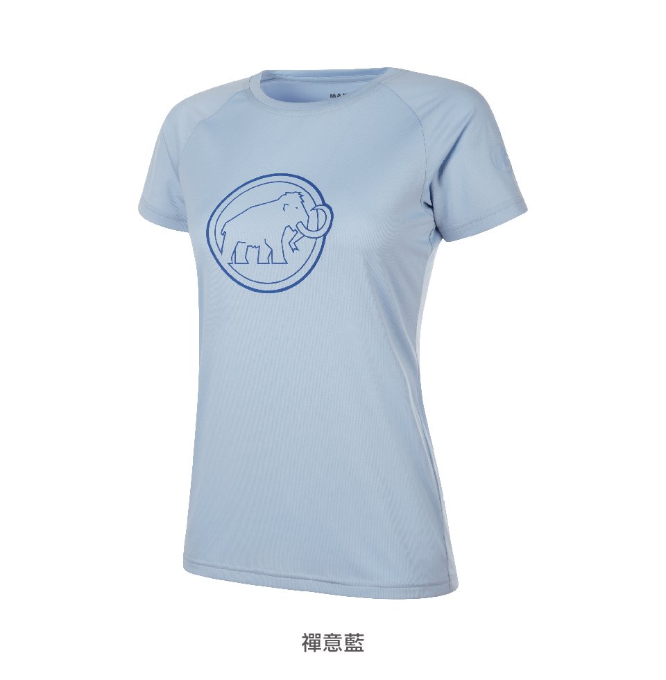 Mammut 長毛象 QD AEGILITY T-Shirt AF Women 彈性排汗透氣短袖 女款 水漾藍 #1017-10072