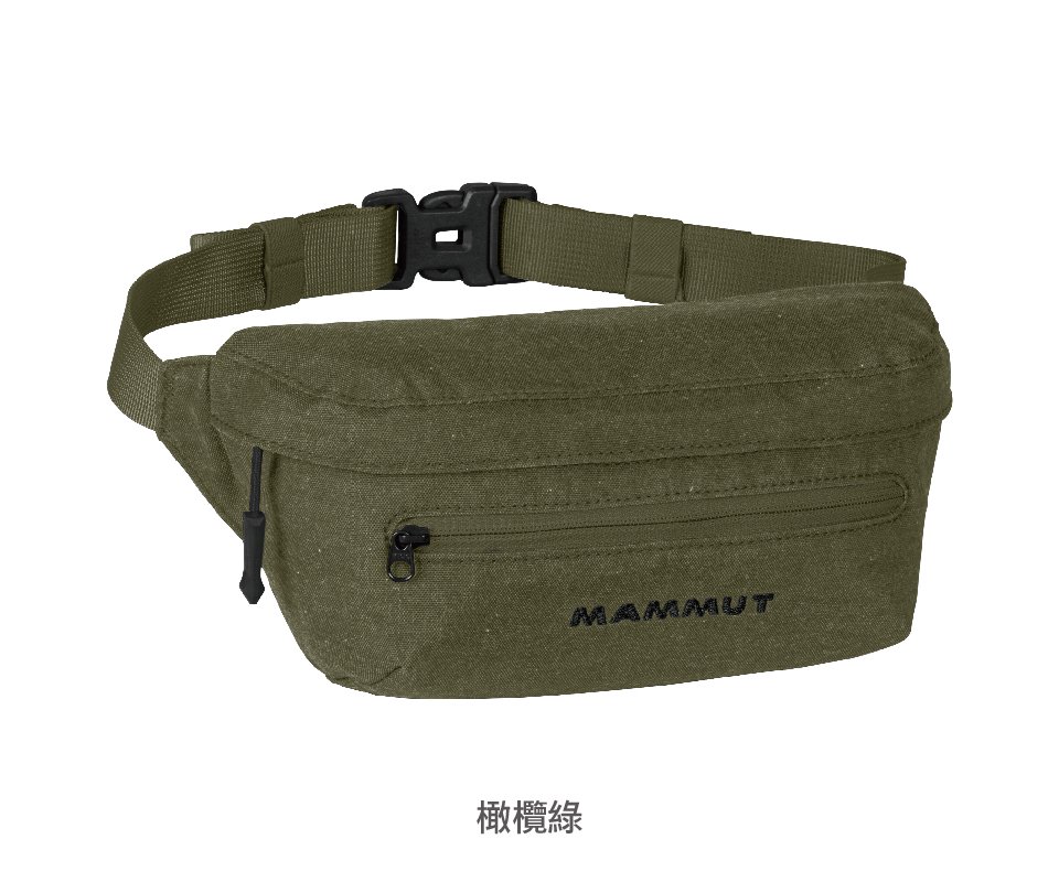 Mammut 長毛象 Classic Bumbag Melange 經典混色隨身腰包 2L 黑色 #2520-00631