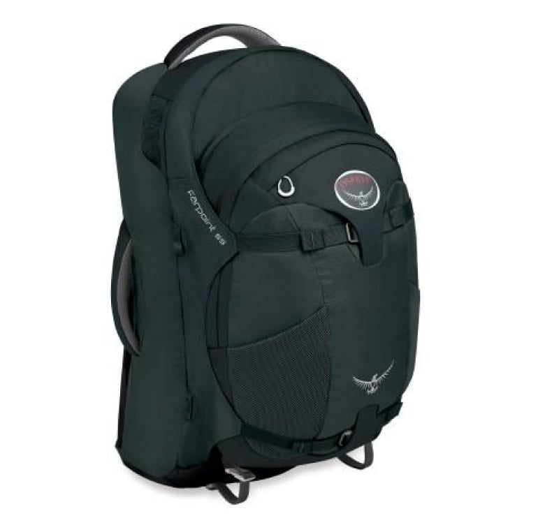 【OSPREY 美國 Farpoint 55 火山灰 M/L 旅行背包 】Farpoint 55/55L/旅行背包/子母包★滿額送