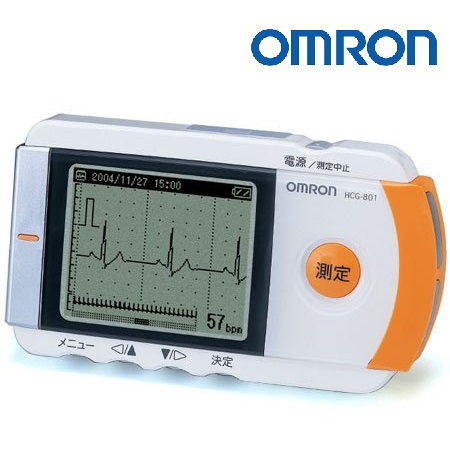 OMRON歐姆龍HCG-801心電計-未開放網購(來電再優惠02-27134988) - 甜馨