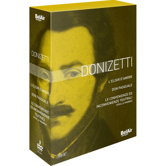 DVD) 董尼才第歌劇套裝Donizetti / Elisir, Don Pasquale