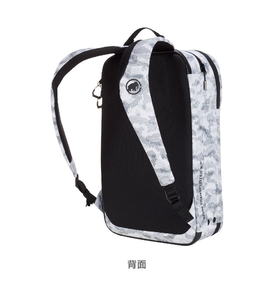 【Mammut 長毛象】Seon Transporter X 26L 迷彩攀岩通勤筆電後背包 迷彩白 #2510-04080