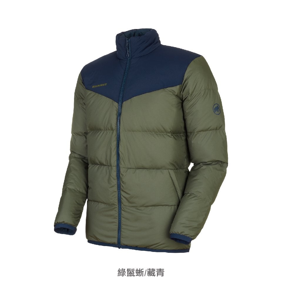 【Mammut 長毛象】Whitehorn Insulated Jacket AF 防風防潑水兩穿羽絨外套 黑/速克達 男款 #1013-01060