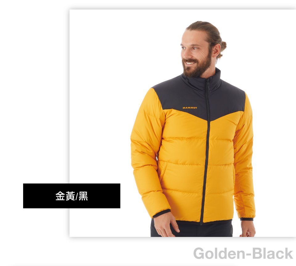 【Mammut 長毛象】Whitehorn Insulated Jacket AF 防風防潑水兩穿羽絨外套 黑/速克達 男款 #1013-01060