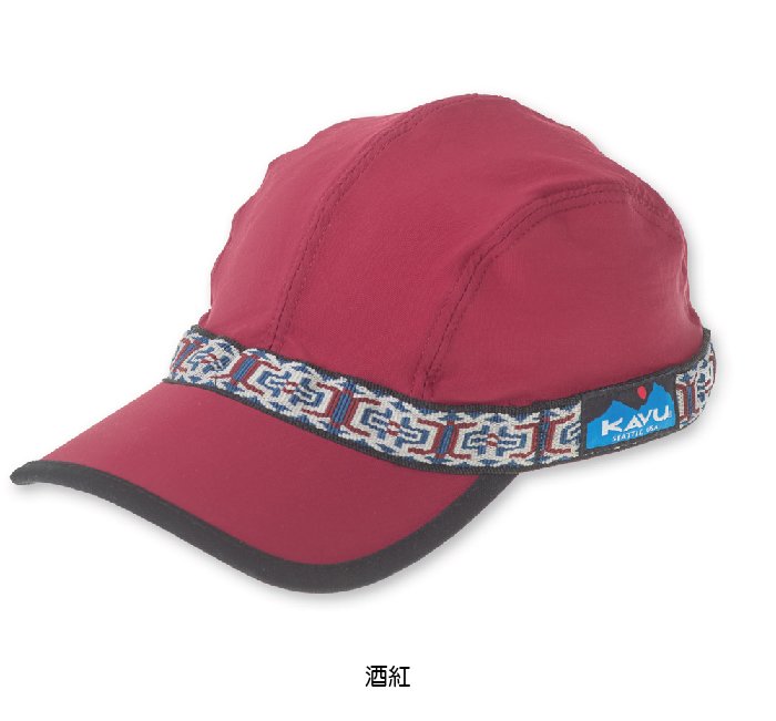 西雅圖 KAVU Synthetic Strapcap 鴨舌帽 黑色 #112 【美國製造】