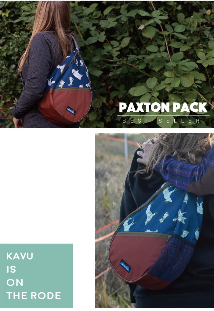 【西雅圖 KAVU】Paxton Pack 休閒肩背包 海軍領域 #870