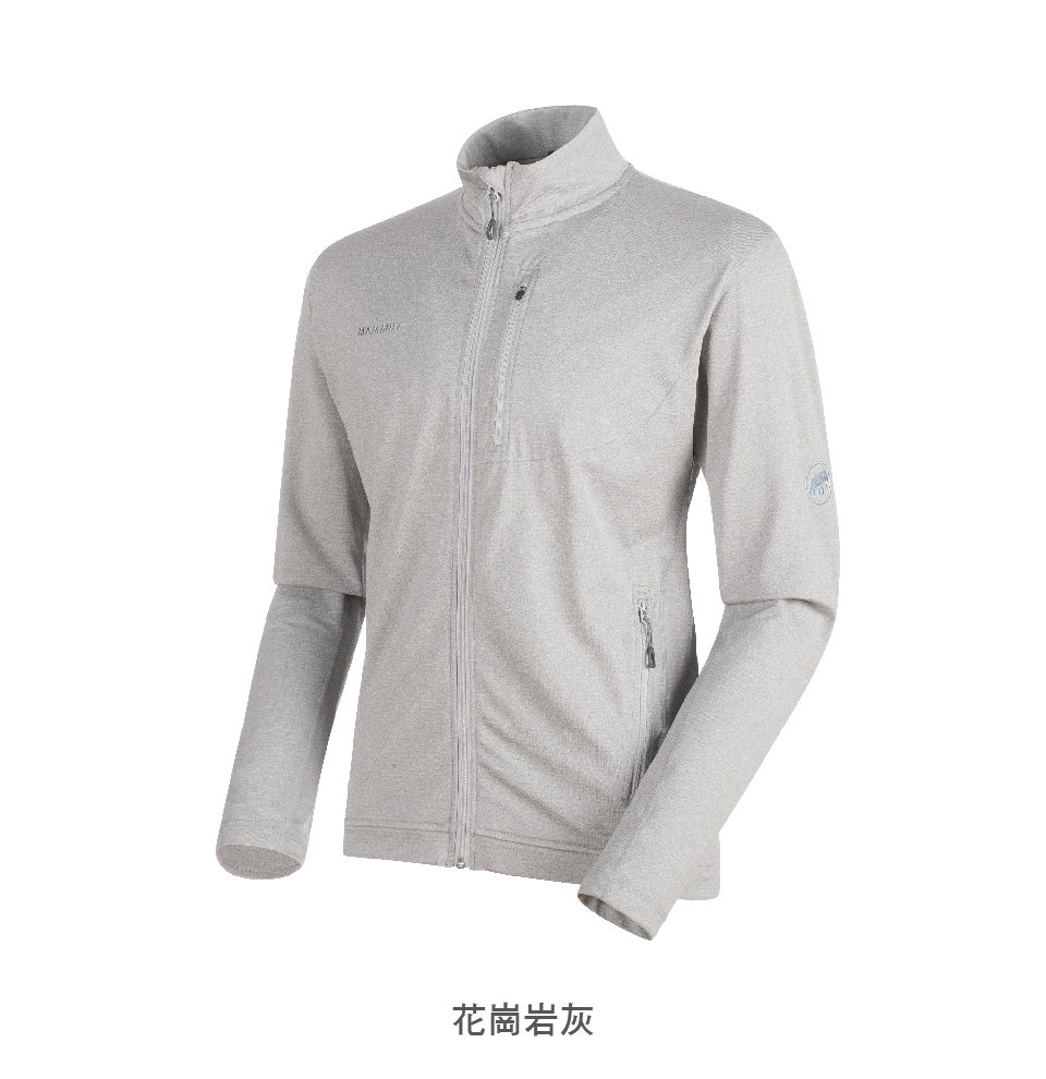 Mammut 長毛象 EXCURSION Jacket Men 吸濕排汗刷毛外套 男款 黑色 #1014-00540 (亞洲限定)