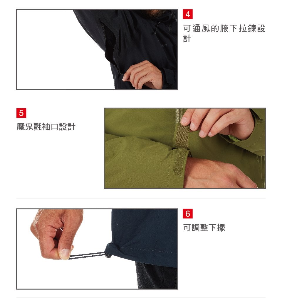 Mammut 長毛象 Convey 3 in 1 HS Hooded Jacket GTX兩件式防水保暖外套 黑色 男款 #1010-26470