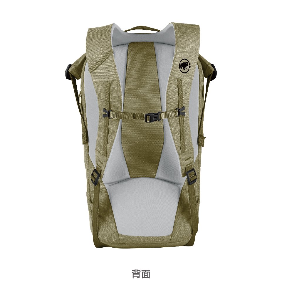 Mammut 長毛象 Xeron Courier 20 筆電後背包 橄欖綠 #2510-03600