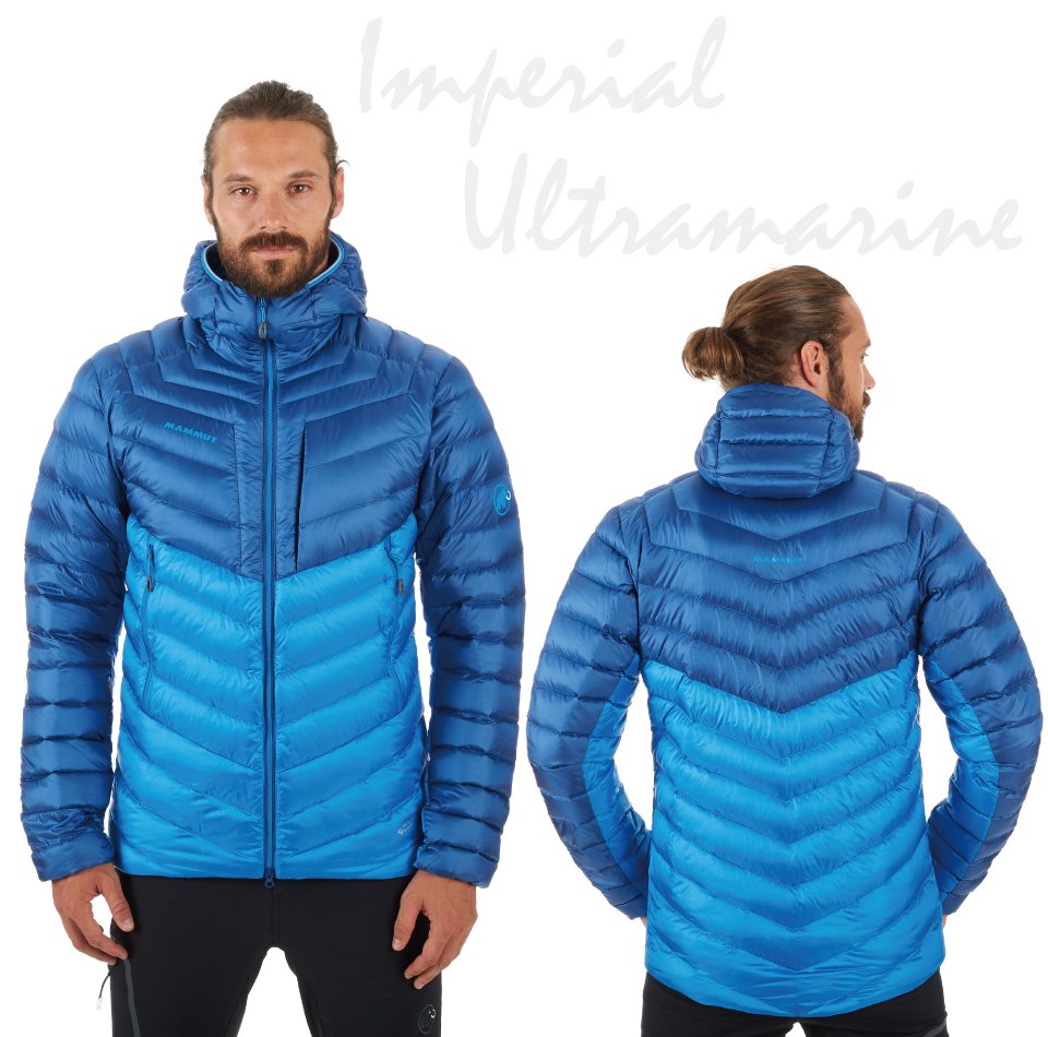 Mammut 長毛象 Broad Peak Hooded Down Jacket 防潑水連帽羽絨外套 金絲雀 男款 #1013-00260