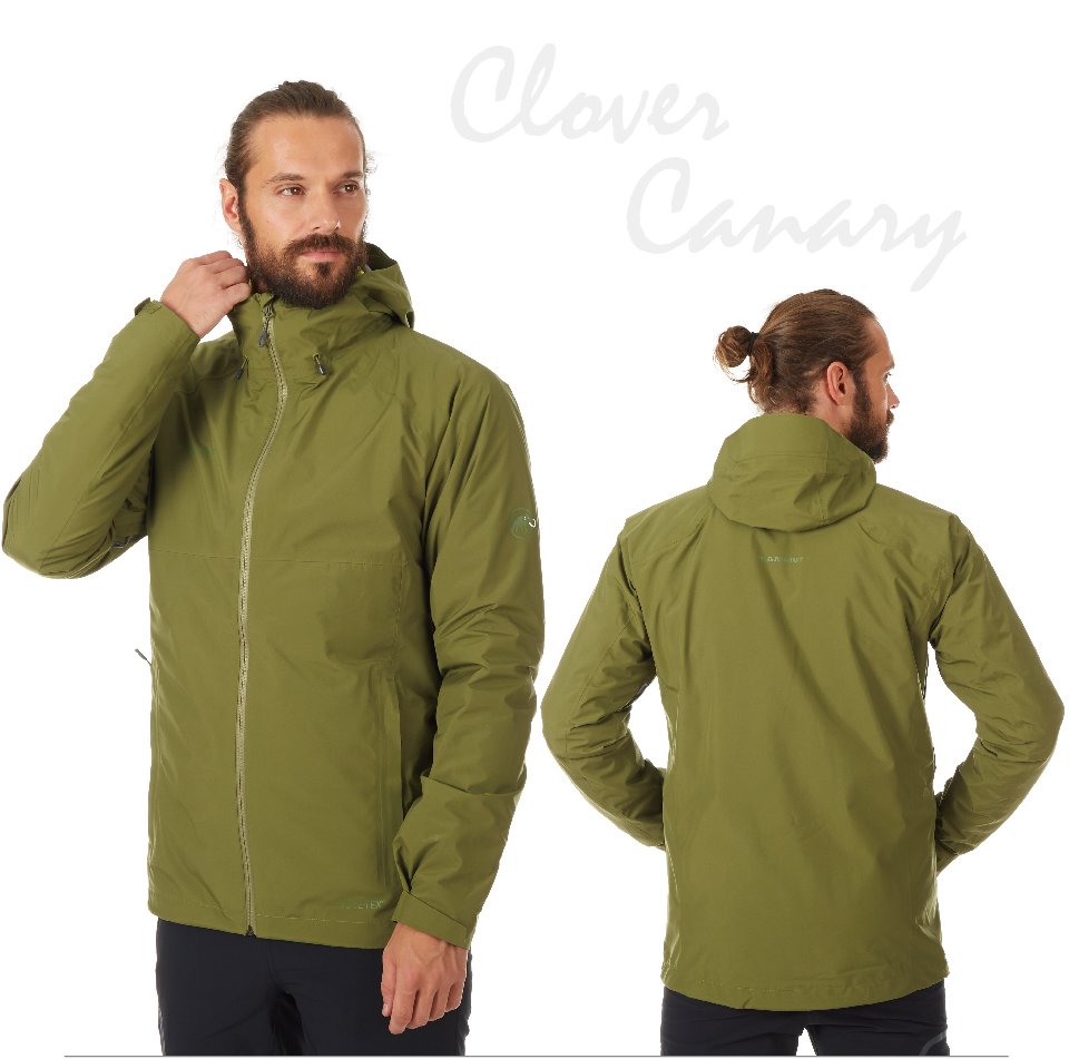 Mammut 長毛象 Convey 3 in 1 HS Hooded Jacket GTX兩件式防水保暖外套 黑色 男款 #1010-26470