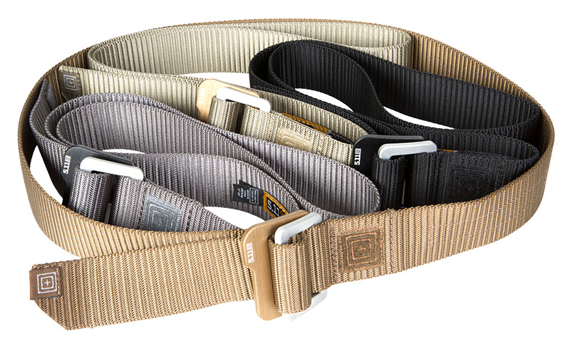 5.11 Tactical TRAVERSE DOUBLE BUCKLE BELT1.5吋雙釦皮帶(淺灰色