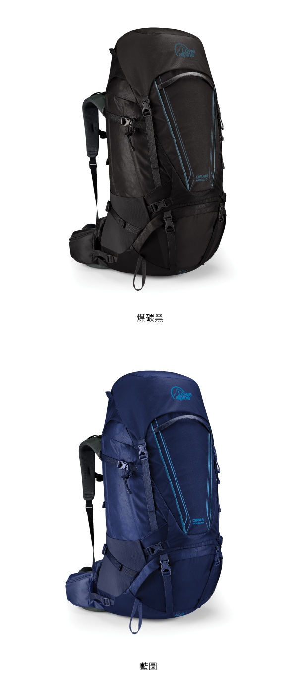 Lowe Alpine Diran ND 50:60 重裝背負 登山背包 灰石 #FMQ06