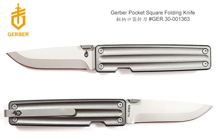 Gerber Pocket Square Aluminium 30-001363 pocket knife