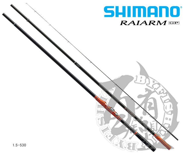 ◎百有釣具◎SHIMANO 振出磯釣竿RAIARM GP 規格:1.5号-530(24742