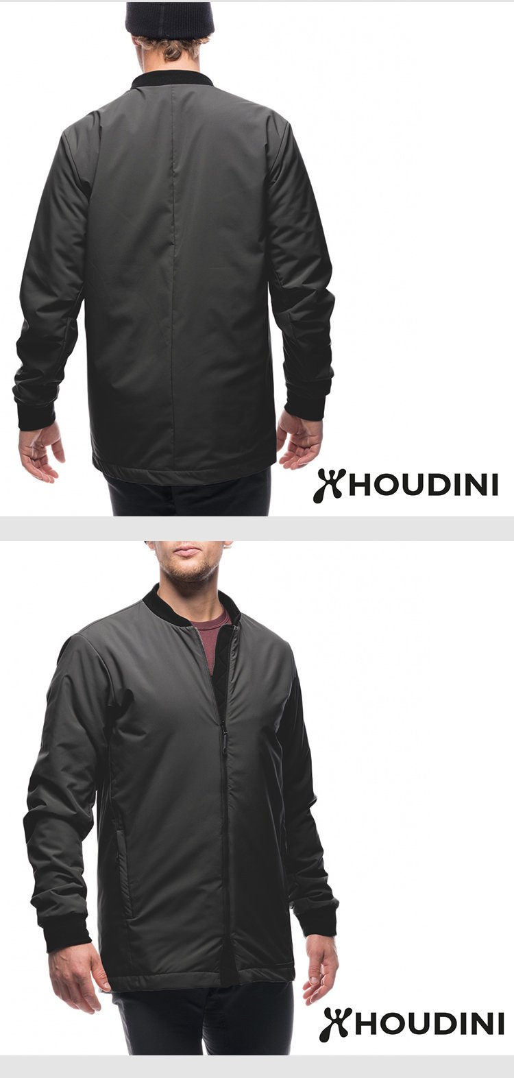 瑞典 Houdini Pitch Jacket 長版MA-1版型鋪科技棉夾克 男款 大爆炸藍 #205854