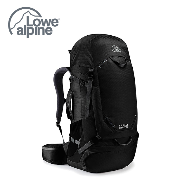 Lowe Alpine KULU 65:75 背負系統 旅行後背包 煤碳黑 #FBP90