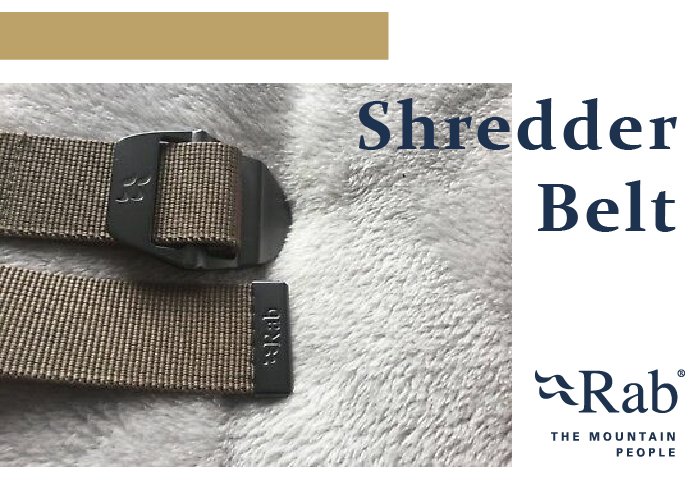 英國 RAB Shredder Belt 休閒輕便編織腰帶 法芥末 #ASRT02