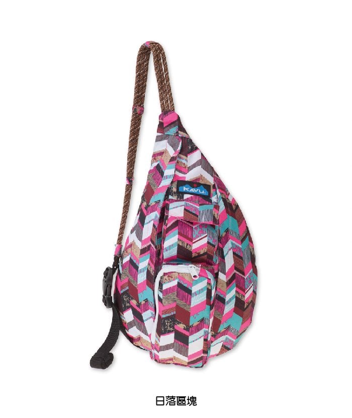 【西雅圖 KAVU】Mini Rope Sling 休閒肩背包 黑色 #9191