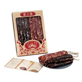 [皇上皇食品]傳統手工製作 皇上皇 廣式臘腸+肝腸禮盒600g - PChome商店街
