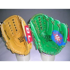 DL高難度(綠.黃)色棒球手套(投手用)