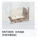 WKF2905防雨插座(雙地插)