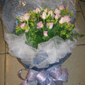 【B-018】情人花束-思念/花束,玫瑰花束,向日葵花束,情人節花束、巧克力花束、百合花束、畢業花束、花束等花禮-仙客來花坊