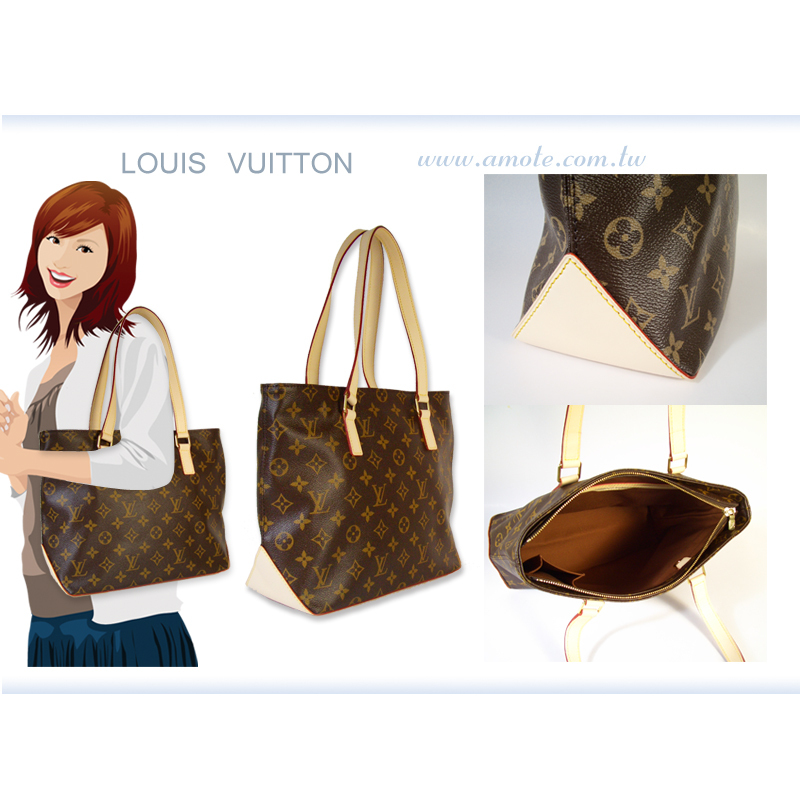 Louis Vuitton M51148 Monogram Cabas Mezzo天心包- PChome 商店街