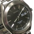 CASIO 時計屋 SEIKO 精工手錶 SGG599P1 鈦金屬錶帶TITANIUM 超輕 經典款 簡約時尚男錶
