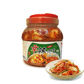 【易購樂】100%韓國生產泡菜900克~韓國泡菜韓式泡菜韓國原裝進口(辛辣)~店長保證吃過還想再吃的好口味