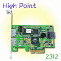 P6線上便利購 High Point RocketRAID 2312 磁碟陣列卡，PCI Express x4規格相容於x8 x16插槽，2個內接SATA II及2個外接eSATA II埠