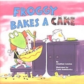 Froggy bakes a cake