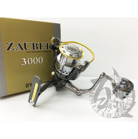 ◎百有釣具◎日本RYOBI ZAUBER 8培林 雙線盃 捲線器3000型