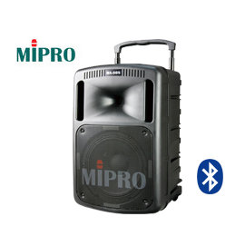 mipro 嘉強 旗艦型 雙頻道 手提式 無線擴音機 MA-808